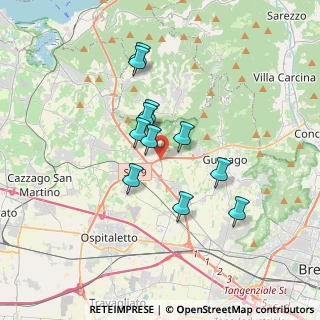 Mappa 25050 Rodengo-saiano BS, Italia (2.81364)