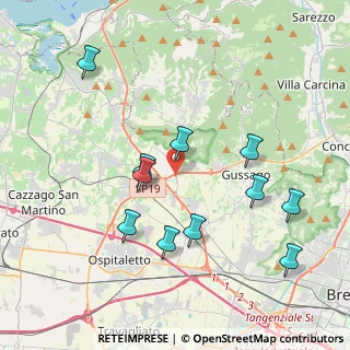Mappa 25050 Rodengo-saiano BS, Italia (4.00545)