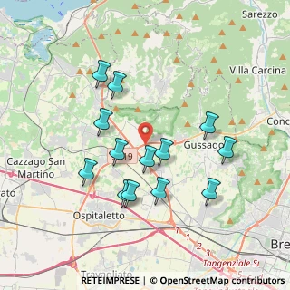 Mappa 25050 Rodengo-saiano BS, Italia (3.48462)