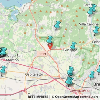 Mappa 25050 Rodengo-saiano BS, Italia (7.2495)