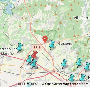Mappa 25050 Rodengo-saiano BS, Italia (6.39917)