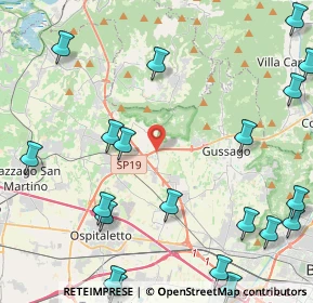 Mappa 25050 Rodengo-saiano BS, Italia (6.0945)