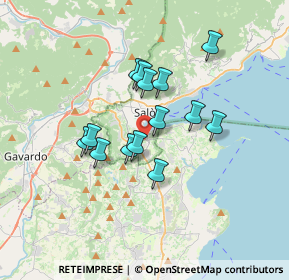 Mappa Via Zette, 25087 Salò BS, Italia (2.65643)