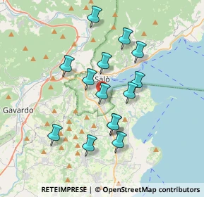 Mappa Via Zette, 25087 Salò BS, Italia (3.16786)