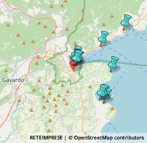 Mappa Via Zette, 25087 Salò BS, Italia (2.80091)