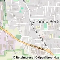 Mapa Caronno Pertusella
