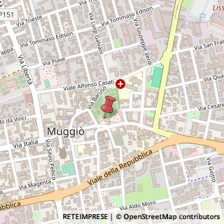 Mappa Piazza Giacomo Matteotti, 9, 20835 Muggiò, Monza e Brianza (Lombardia)