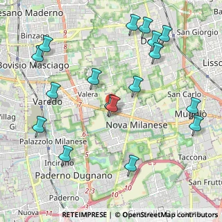 Mappa Via A. Locatelli, 20054 Nova Milanese MB, Italia (2.40059)