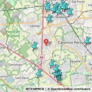 Mappa Via Monte Santo, 21040 Origgio VA, Italia (3.06)