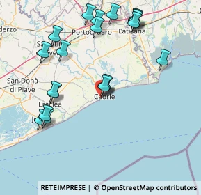 Mappa Viale Amerigo Vespucci, 30021 Caorle VE, Italia (17.271)