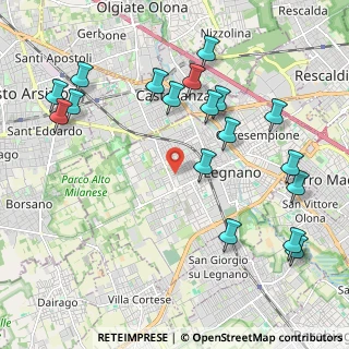 Mappa Via Giovanni Ferrario, 20025 Legnano MI, Italia (2.38667)