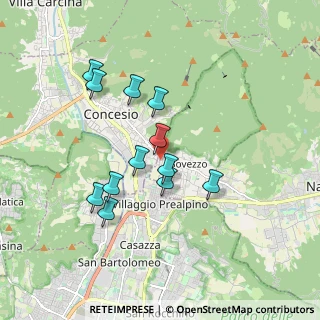 Mappa Via Brede, 25073 Bovezzo BS, Italia (1.57)