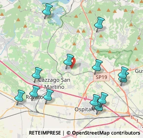 Mappa Via Caduti di Cefalonia, 25046 Cazzago San Martino BS, Italia (4.83846)