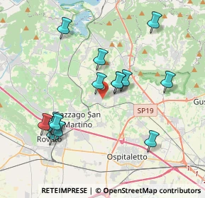 Mappa Via Caduti di Cefalonia, 25046 Cazzago San Martino BS, Italia (3.85533)
