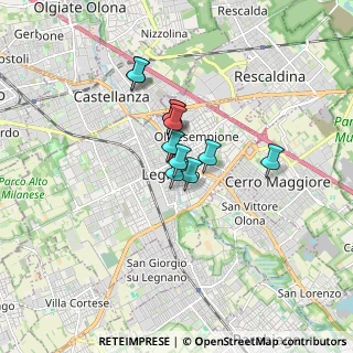 Mappa Via Gilardelli Monsignor Eugenio, 20025 Legnano MI, Italia (1.06)