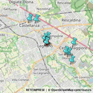 Mappa Via Gilardelli Monsignor Eugenio, 20025 Legnano MI, Italia (1.32167)