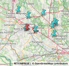 Mappa SS 33 del Sempione, 20028 Legnano MI (6.75818)