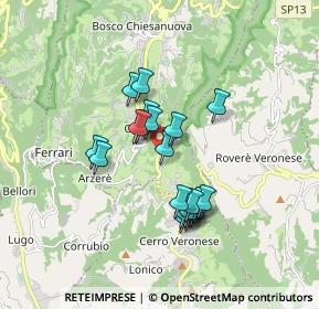 Mappa Via Fior di Loto, 37021 Bosco Chiesanuova VR, Italia (1.3705)
