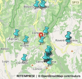 Mappa Via Fior di Loto, 37021 Bosco Chiesanuova VR, Italia (2.0885)