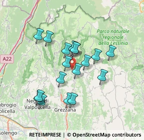 Mappa Via Fior di Loto, 37021 Bosco Chiesanuova VR, Italia (6)