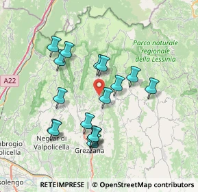Mappa Via Fior di Loto, 37021 Bosco Chiesanuova VR, Italia (6.81176)