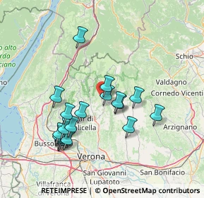 Mappa Via Fior di Loto, 37021 Bosco Chiesanuova VR, Italia (14.08526)