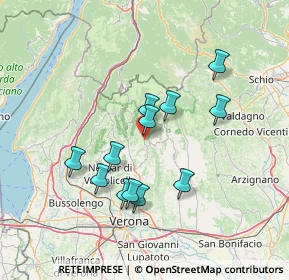 Mappa Via Fior di Loto, 37021 Bosco Chiesanuova VR, Italia (12.51667)