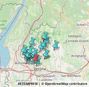 Mappa Via Fior di Loto, 37021 Bosco Chiesanuova VR, Italia (12.4535)