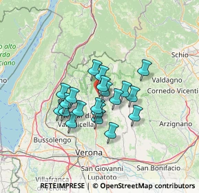 Mappa Via Fior di Loto, 37021 Bosco Chiesanuova VR, Italia (9.669)