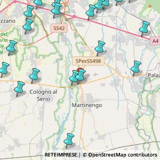 Mappa 24050 Ghisalba BG, Italia (6.7255)