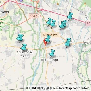 Mappa 24050 Ghisalba BG, Italia (3.98462)