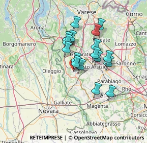 Mappa Via Galvani, 21015 Lonate Pozzolo VA, Italia (10.665)