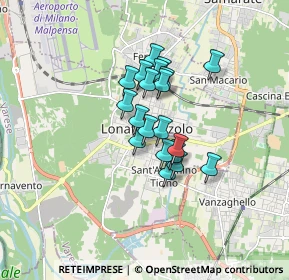 Mappa Via Galvani, 21015 Lonate Pozzolo VA, Italia (1.13)