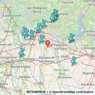 Mappa Via Brescia, 24050 Ghisalba BG, Italia (17.04786)