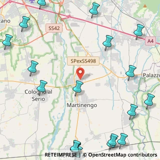 Mappa Via Brescia, 24050 Ghisalba BG, Italia (7.0935)