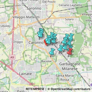 Mappa Via S. Alessandro, 21042 Caronno Pertusella VA, Italia (1.26176)