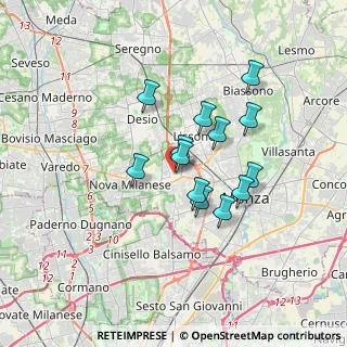 Mappa Via Ferrario, 20835 Muggiò MB, Italia (2.68385)