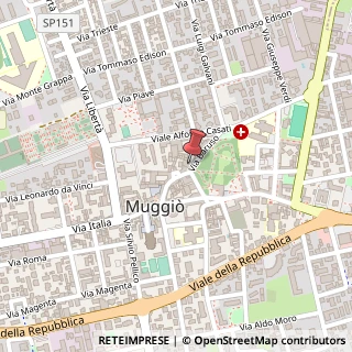 Mappa Via Baruso, 1, 20835 Muggiò, Monza e Brianza (Lombardia)