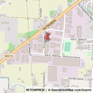 Mappa Via Guido Rossa, 15, 31059 Zero Branco, Treviso (Veneto)