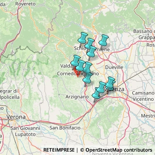 Mappa Via Carlassara, 36070 Brogliano VI, Italia (9.90417)