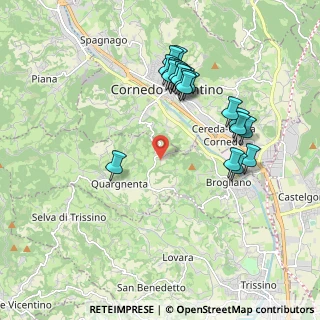 Mappa Via Carlassara, 36070 Brogliano VI, Italia (1.912)