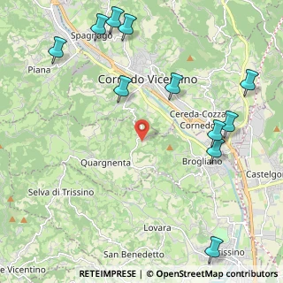 Mappa Via Carlassara, 36070 Brogliano VI, Italia (2.78)