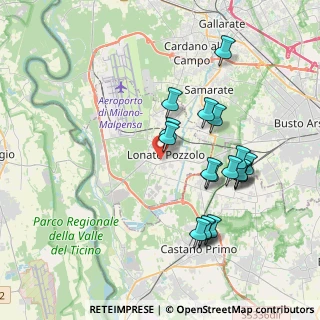 Mappa 21015 Lonate Pozzolo VA, Italia (3.71278)