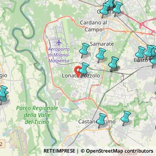 Mappa 21015 Lonate Pozzolo VA, Italia (6.565)