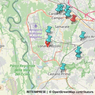 Mappa 21015 Lonate Pozzolo VA, Italia (5.2525)