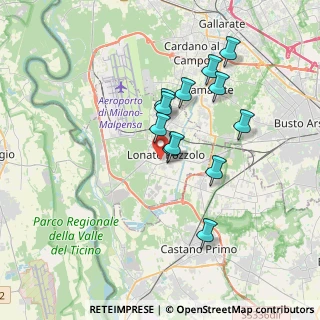 Mappa 21015 Lonate Pozzolo VA, Italia (3.02667)