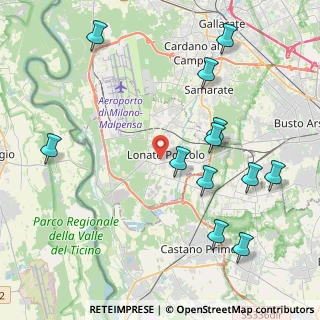 Mappa 21015 Lonate Pozzolo VA, Italia (4.77167)