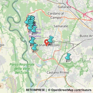 Mappa 21015 Lonate Pozzolo VA, Italia (3.97929)