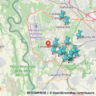 Mappa 21015 Lonate Pozzolo VA, Italia (3.825)