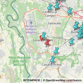 Mappa 21015 Lonate Pozzolo VA, Italia (6.72)